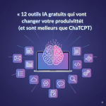 Lire la suite à propos de l’article 12 outils IA gratuits qui vont changer votre productivité (et sont meilleurs que ChatGPT)